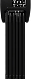 Abus Bordo 6000C Xplus LED Folding Lock - Combination, 3'/90cm, Includes SH Bracket