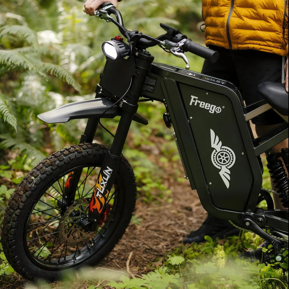 Freego X1 All-Terrain Electric Dirt Bike with Pedals (Online Order Only) - Image 5