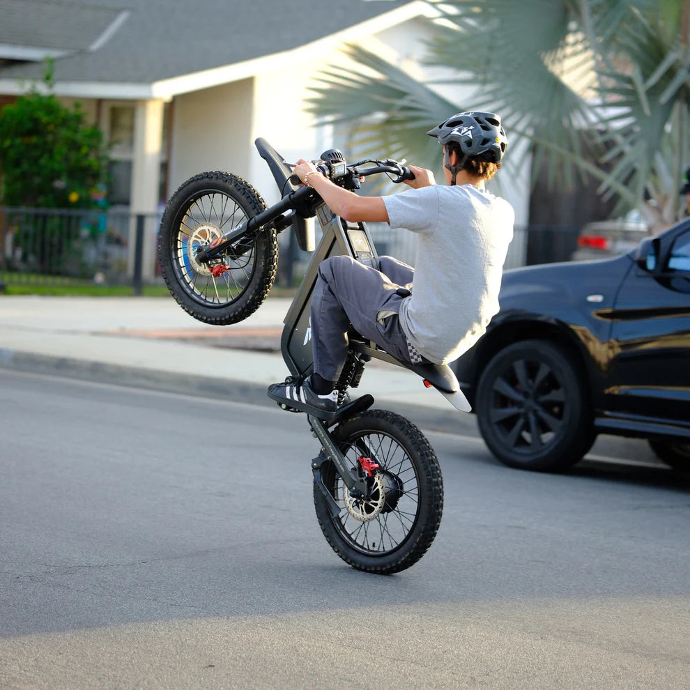 Freego X1 All-Terrain Electric Dirt Bike with Pedals (Online Order Only) - Image 9