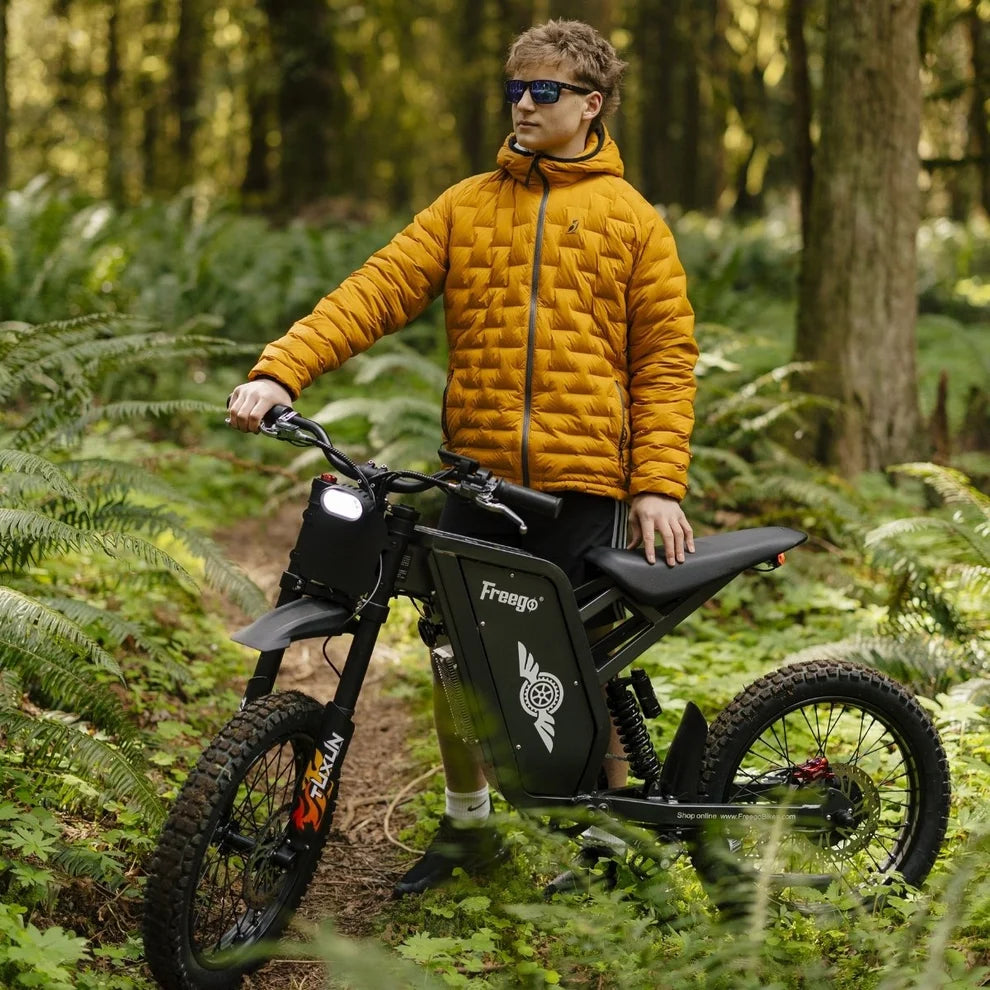 Freego X1 All-Terrain Electric Dirt Bike with Pedals (Online Order Only) - Image 7