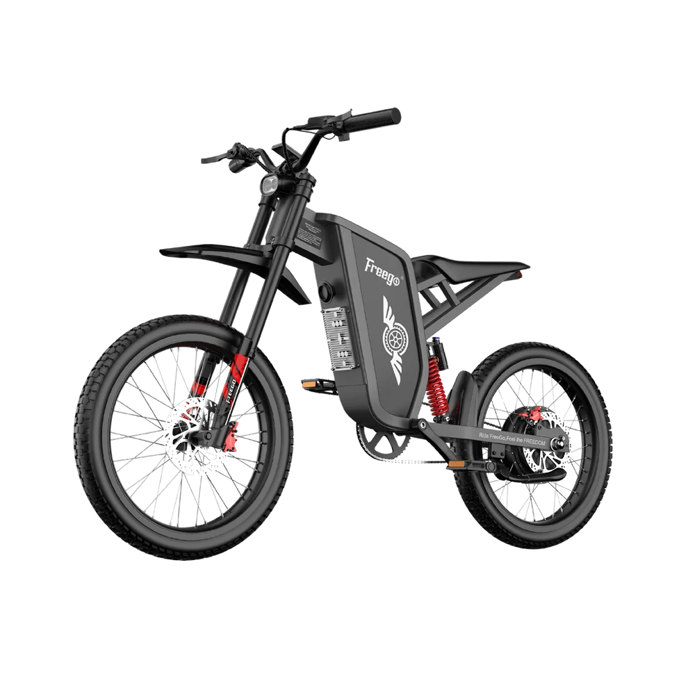 Freego X1 All-Terrain Electric Dirt Bike with Pedals (Online Order Only)