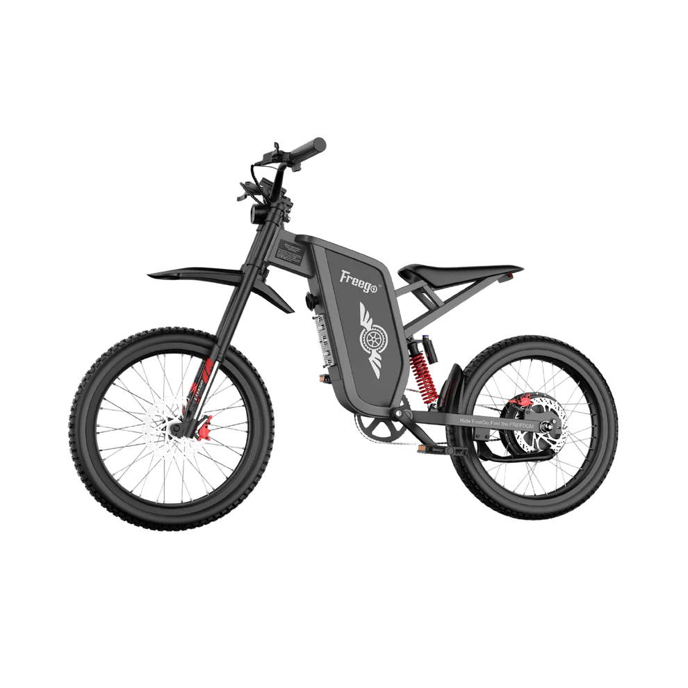Freego X1 All-Terrain Electric Dirt Bike with Pedals (Online Order Only) - Image 3