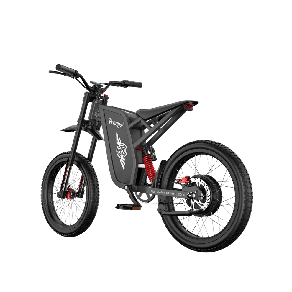Freego X1 All-Terrain Electric Dirt Bike with Pedals (Online Order Only) - Image 4